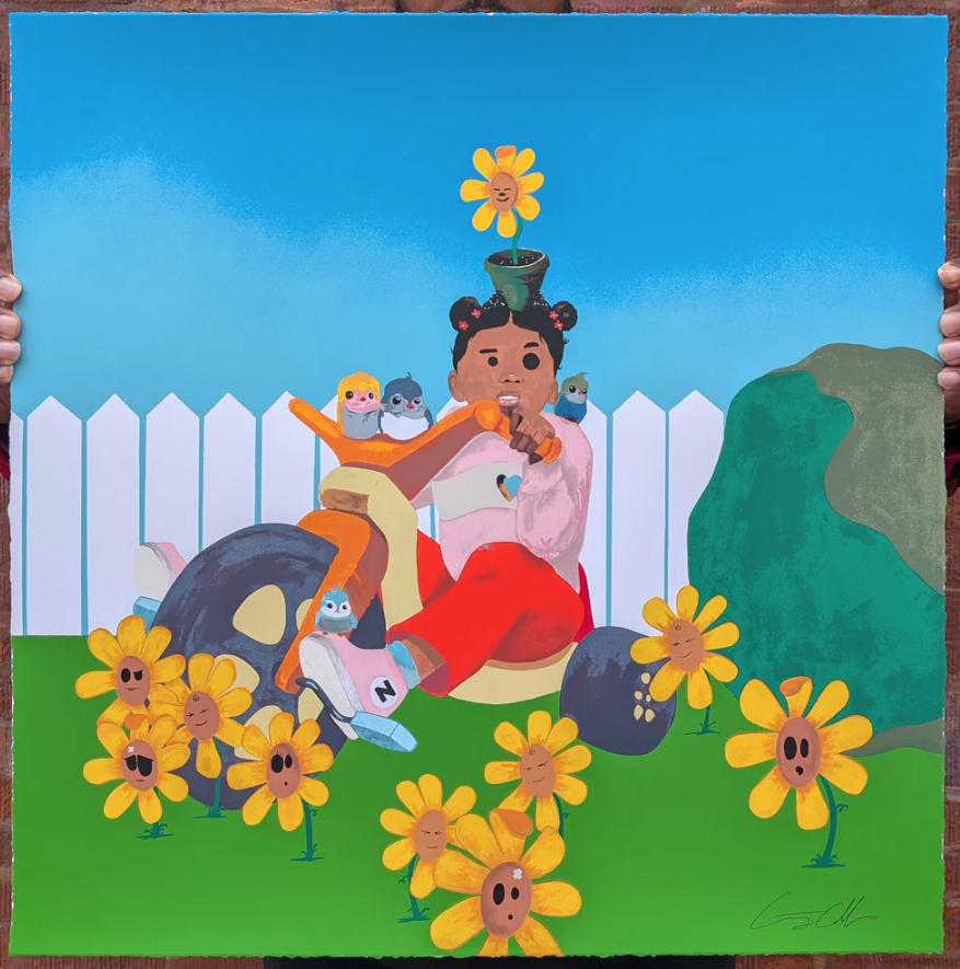 Courtney Collins 'Protect My Flower' Print Available