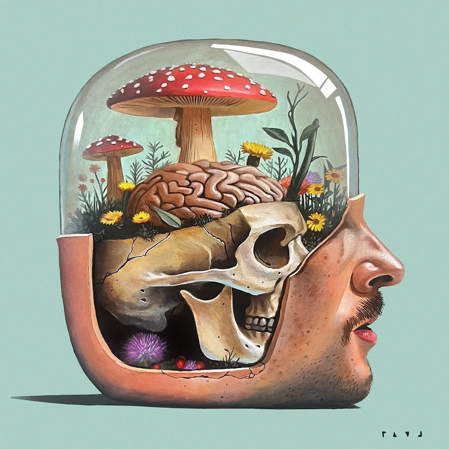 Paul Garcia 'Terranium' Original Available