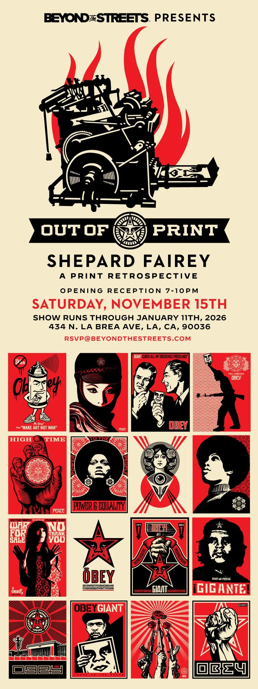 Shepard Fairey 'Out Of Print' Art Show Announced