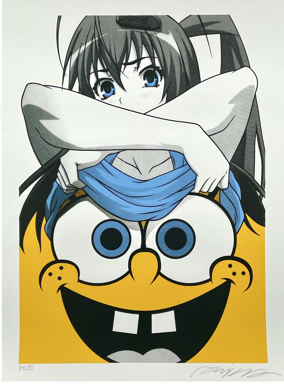 Arika Uno 'Sponge Bob' Print Available