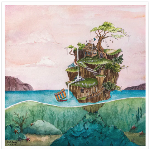 Kat Banay 'Isla' Print Available