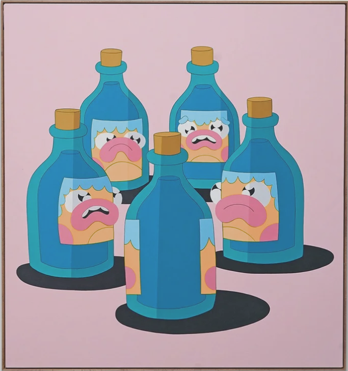 Mr Callaby 'Vicious Circle' Original Available