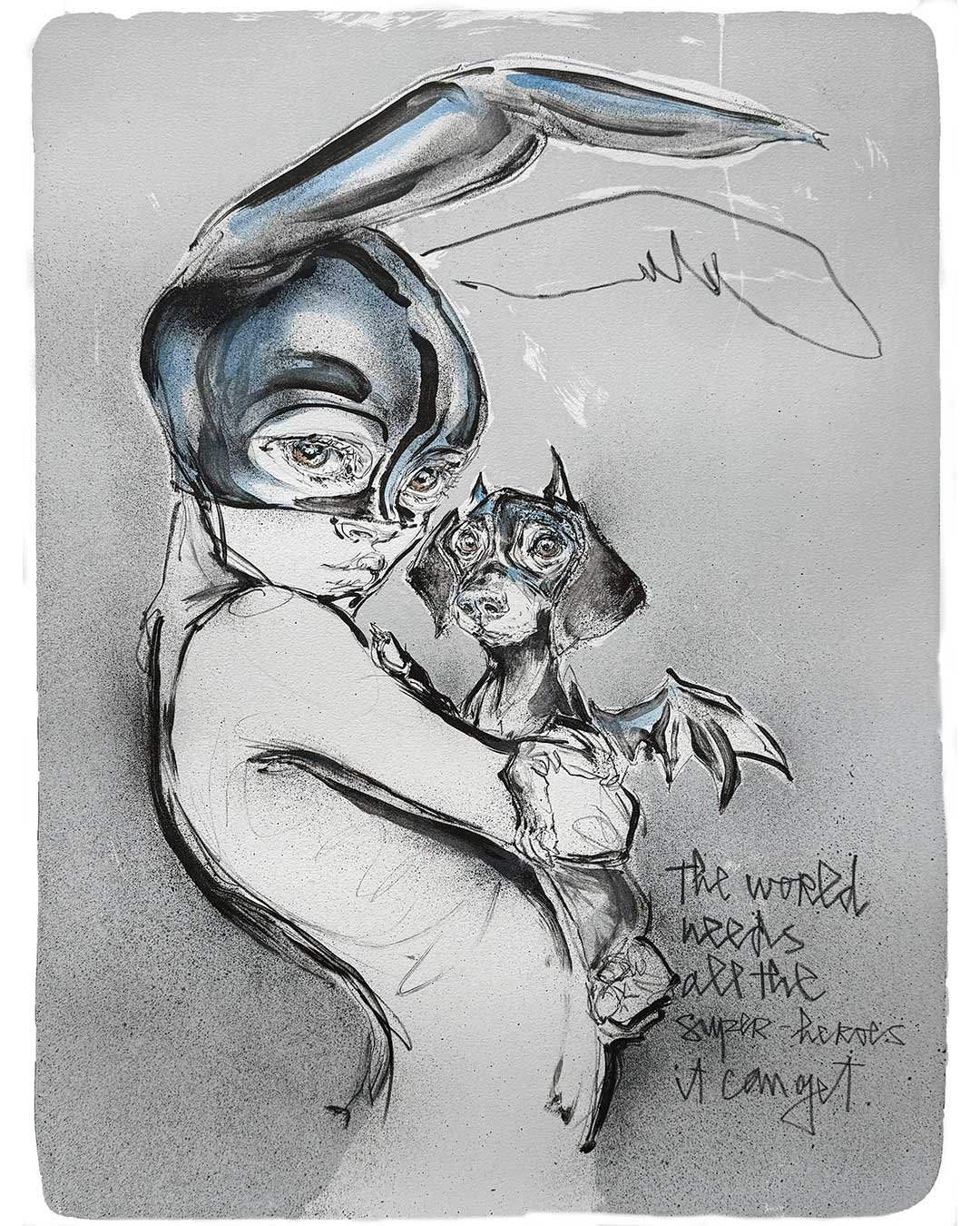 Hera 'The World Needs All The Super-Heroes It Can Get' Print Available