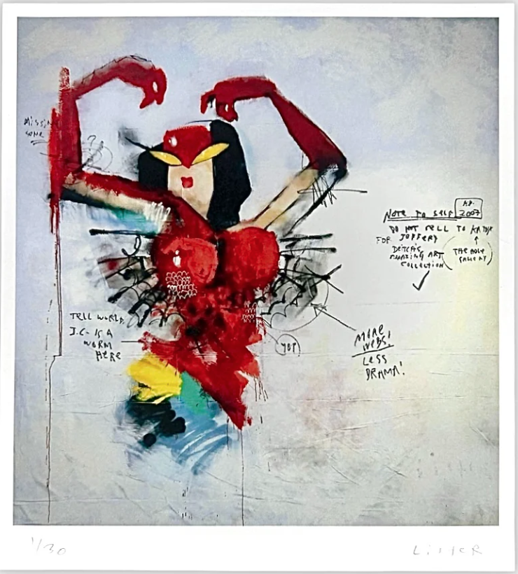 Anthony Lister 'Spider Woman' Print Available