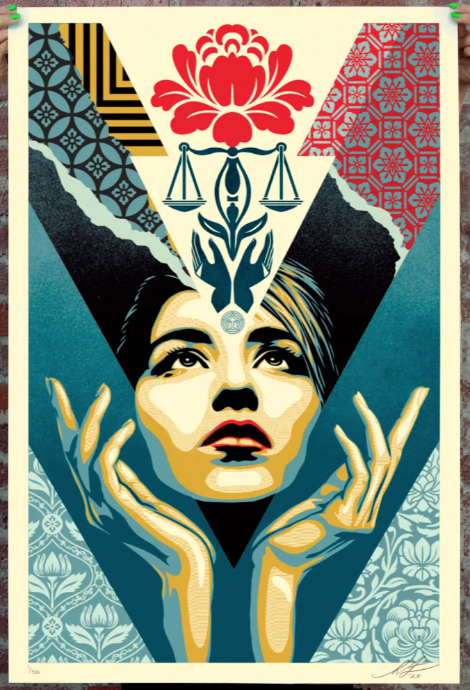 Shepard Fairey Obey 'Uplift Justice' Print Release Details