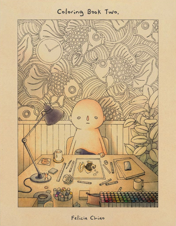 Felicia Chiao 'Coloring Book Two' Kickstarter Available