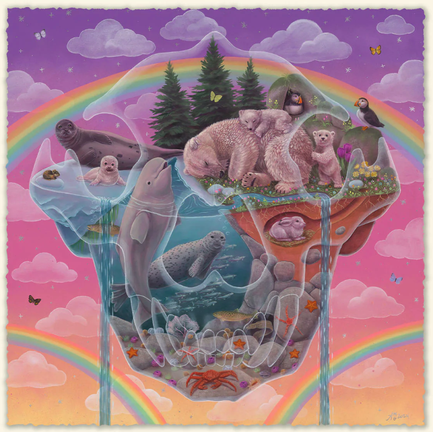 Andrea Guzzetta 'Midnight Sun' Print Available