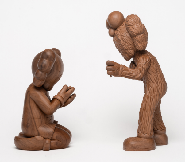 KAWS 'The Message' Wooden Figures Available