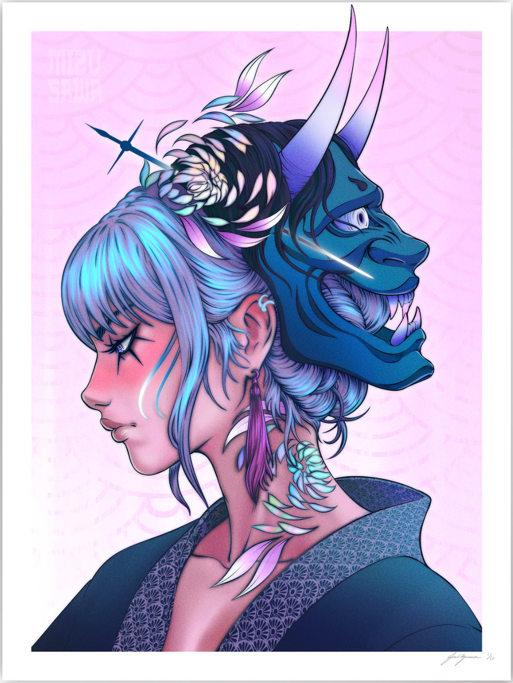 Josh Mizusawa 'Hazama' Print Release Details