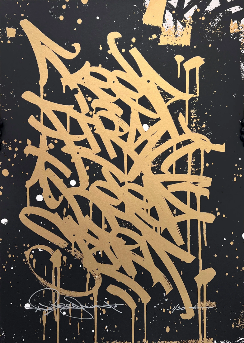 Bisco Smith 'Keep Fire, Keep Spirit' Black Print Available