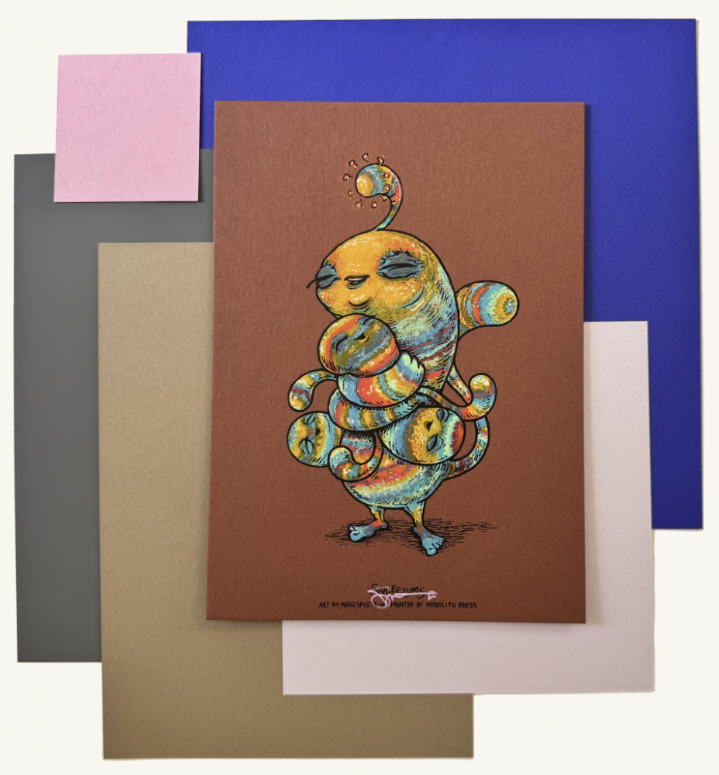 Marq Spusta 'Squeezums' Mystery Pack Print Release Details