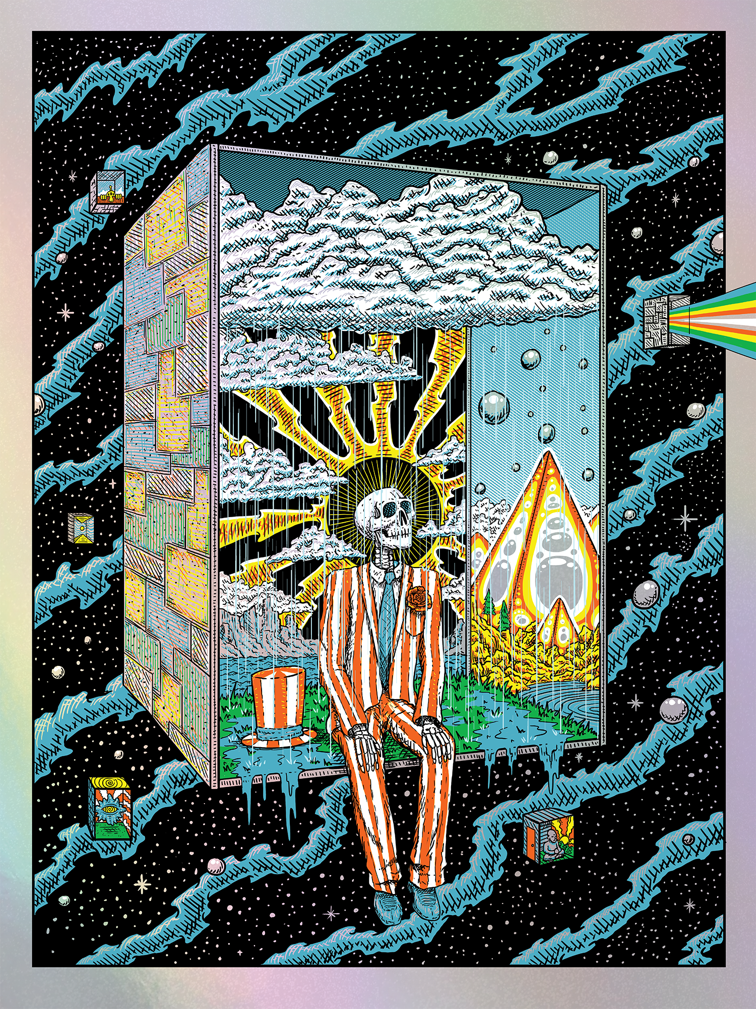 Owen Murphy 'The Box' Rapture Foil Print Release Details