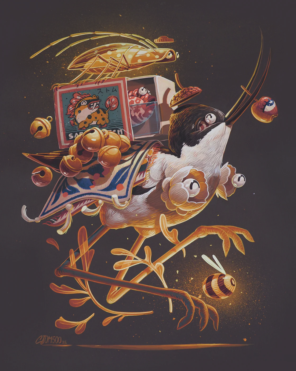 Stom500 'Wet Match' Original Available