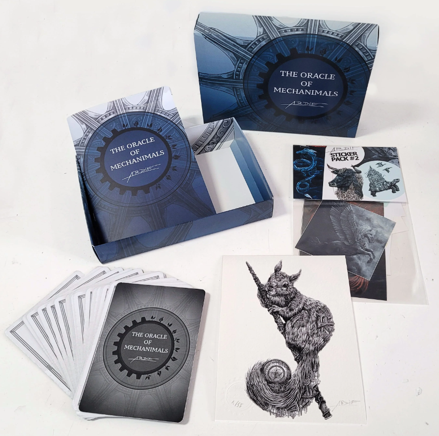 Ardif 'Oracle Of Mechanimals' Prints Release Details