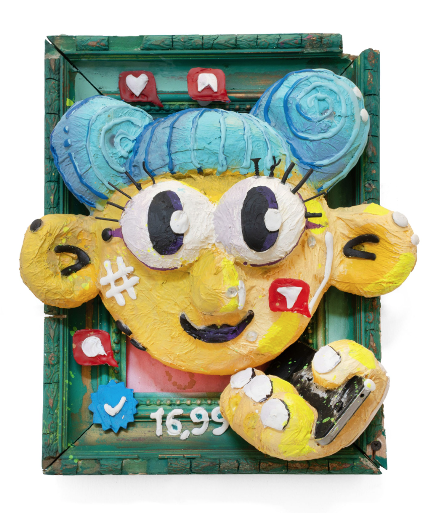 Restless 'Sarah' (Influencer) Mixed Media Available