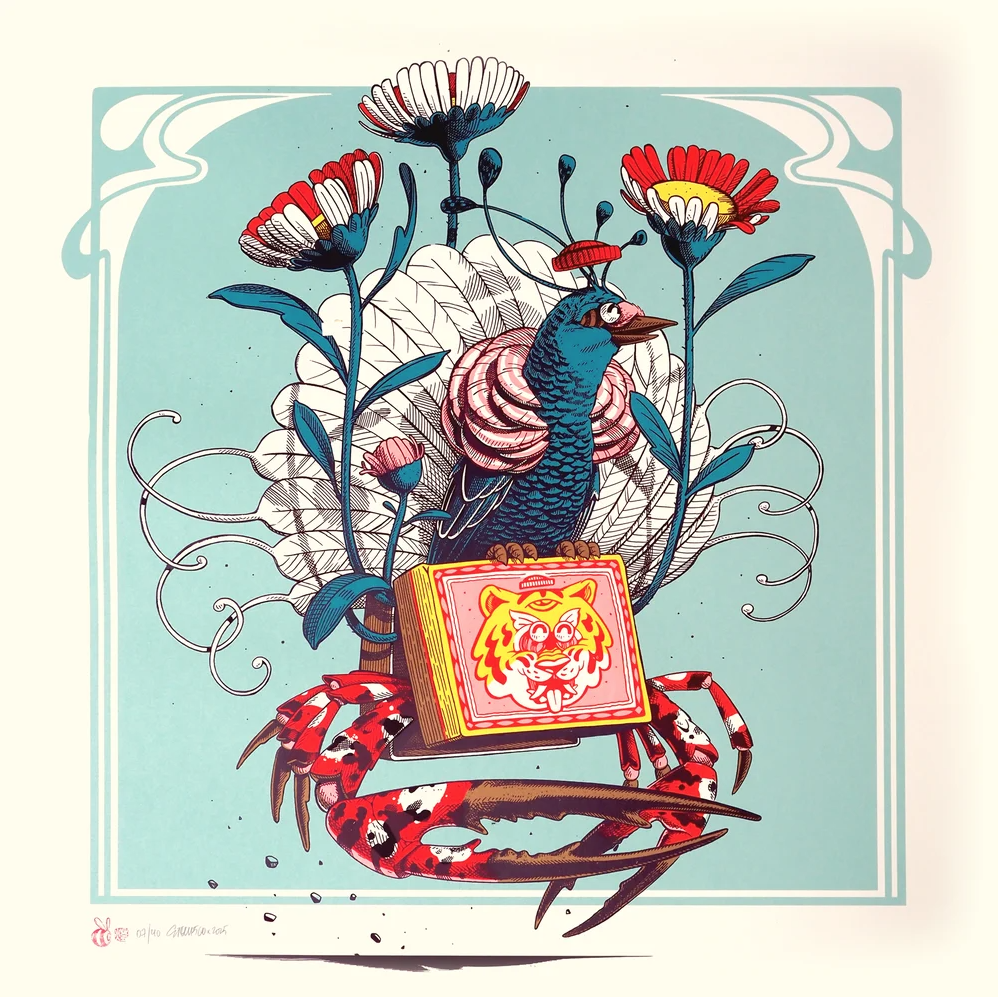 Stom500 'Wild Feathers' Print Available