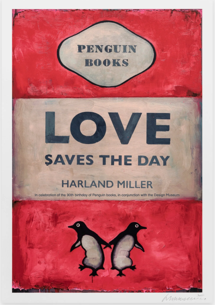 Harland Miller 'Love Saves The Day' Print Available