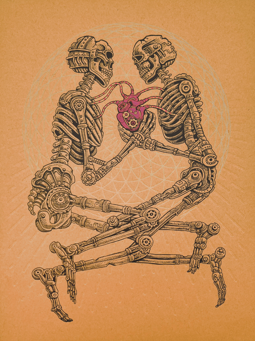 EMEK 'Embrace' Gold Print Release Details