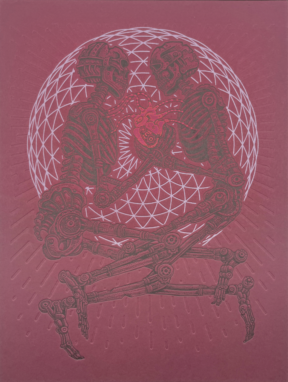 EMEK 'Embrace' Dark Purple Print Release Details