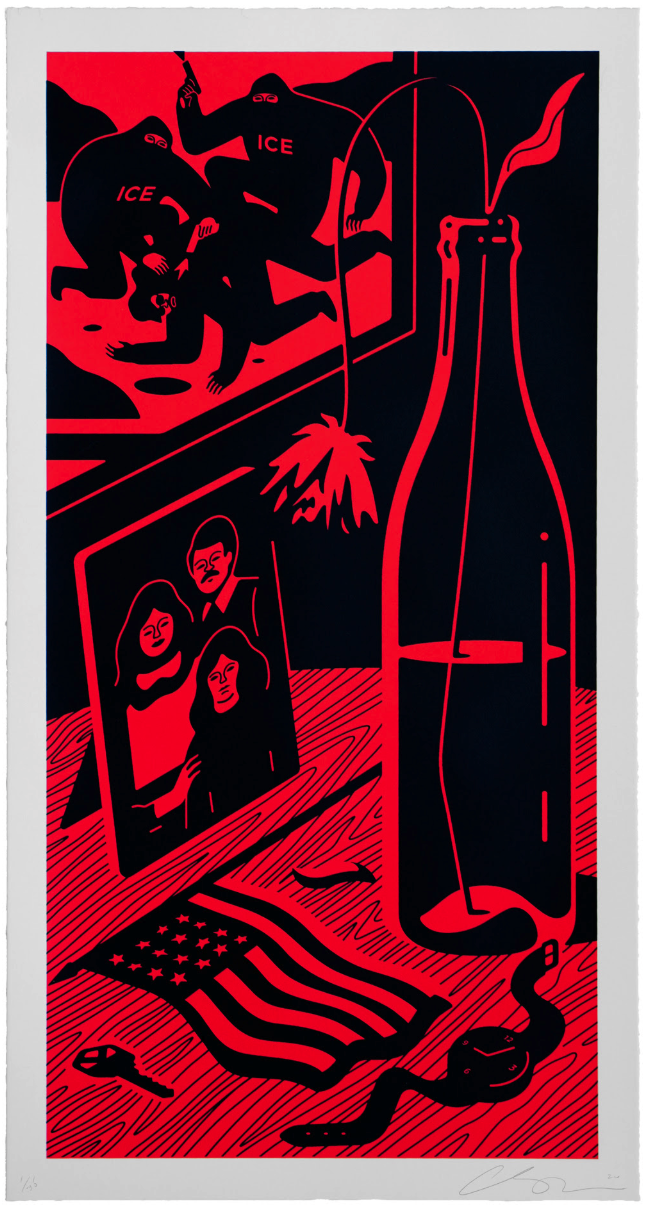 Cleon Peterson 'American Still Life: Shots Fired' Print Available