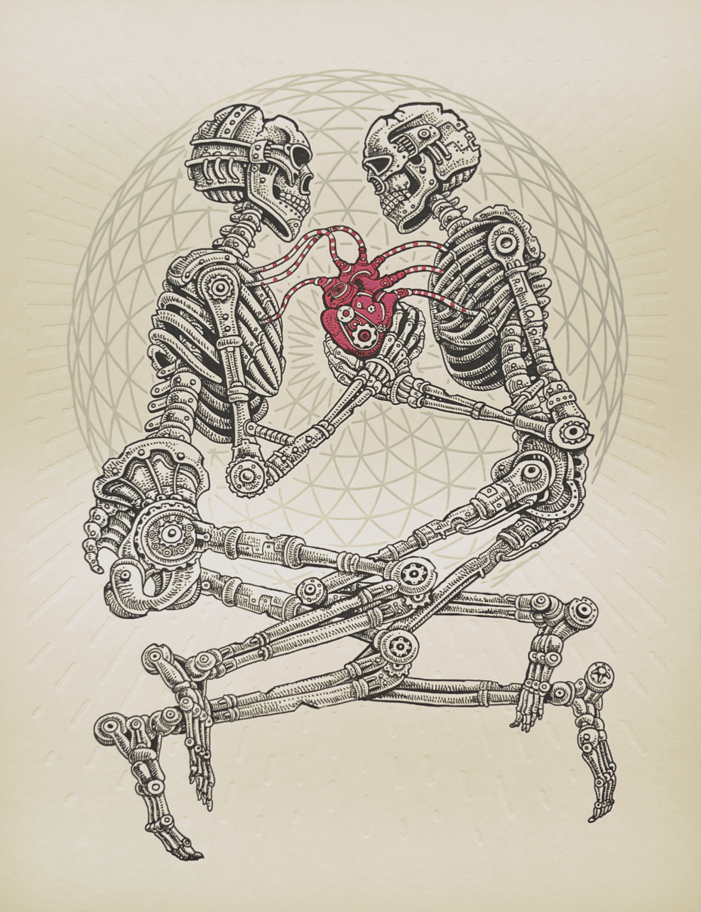 EMEK 'Embrace' Cream Print Release Details