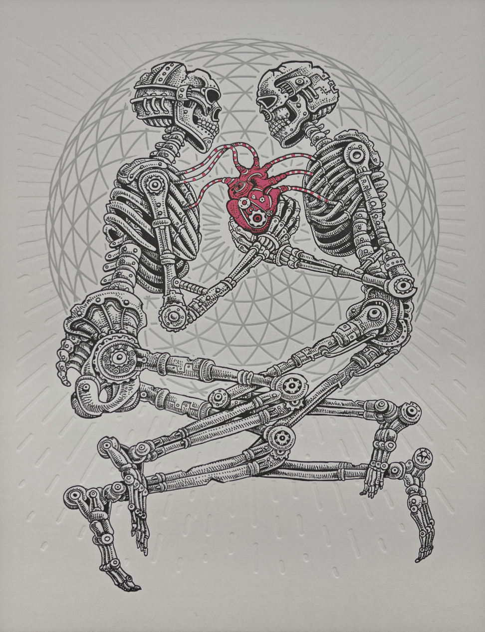 EMEK 'Embrace' Grey Print Release Details