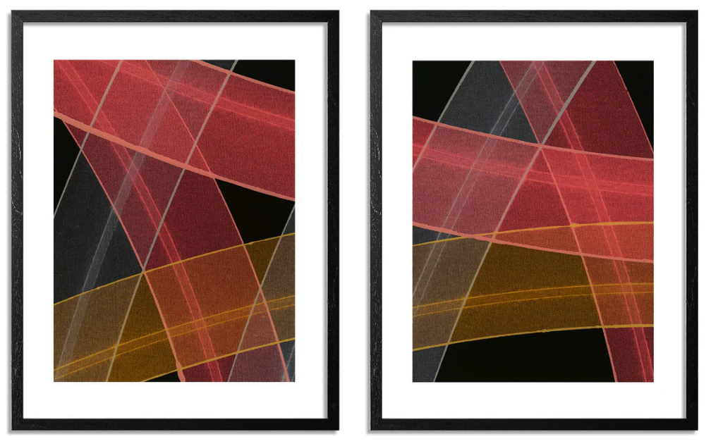 Tavar Zawacki 'Connected 35' (Inverted) Diptych Available