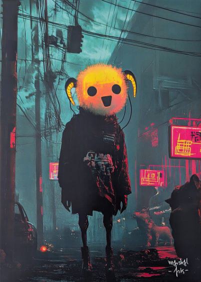 Marshal Arts 'Electric Sheep' Print Available