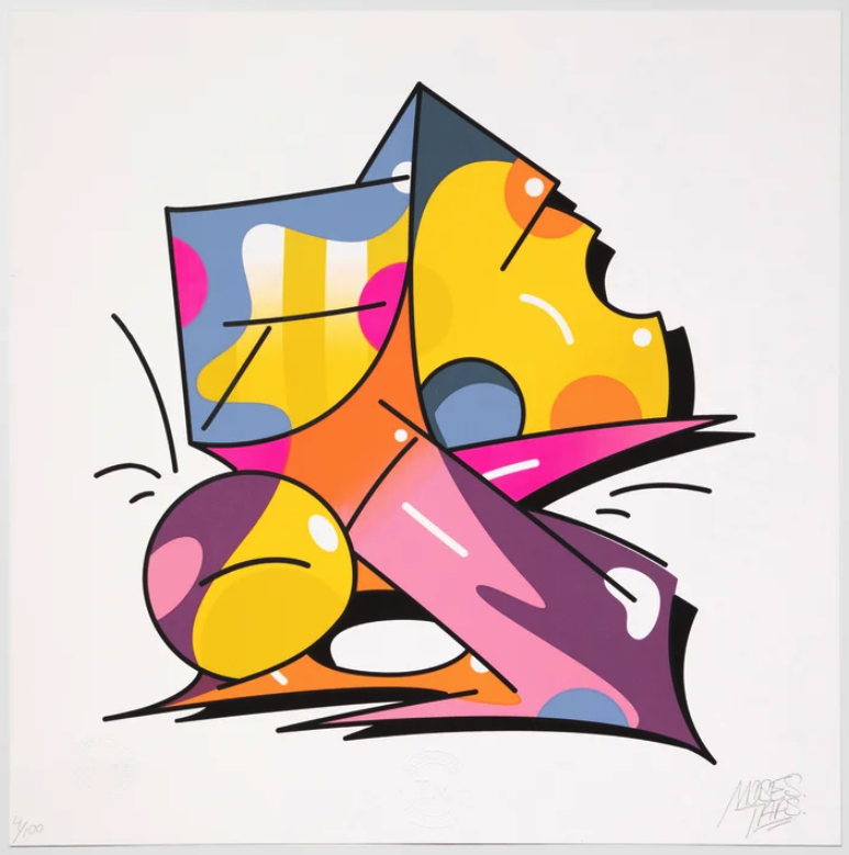 Moses + Taps 'Image Of Graffiti' Print Available