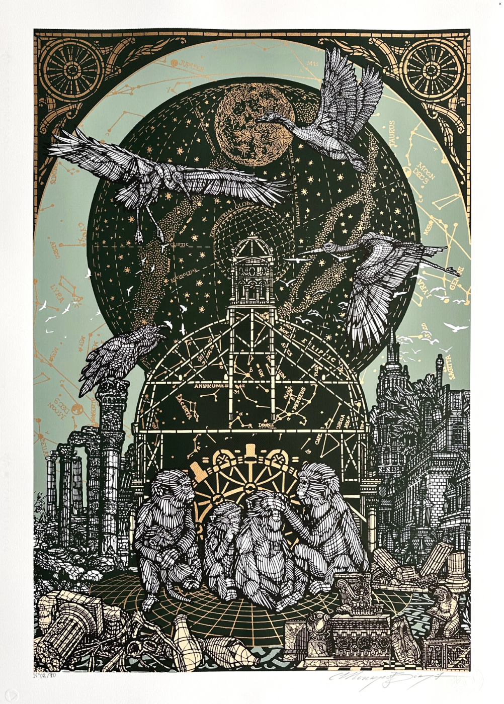 Monkeybird 'La Revelation' Print Available