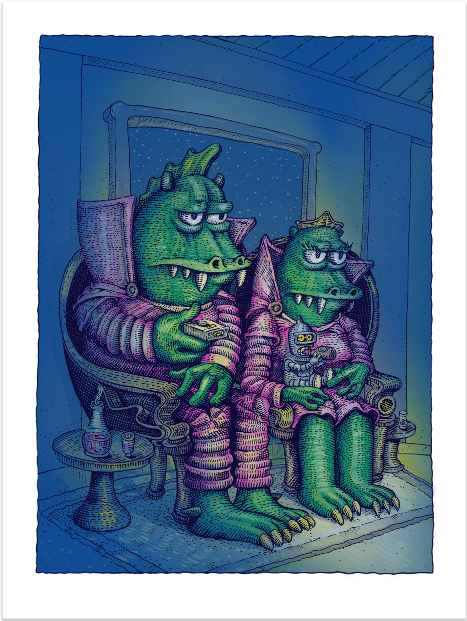 David Welker 'The Babysitters' Print Release Details