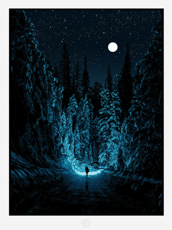 Dan McCarthy 'Snow Moon' La Luna #2 Print Available