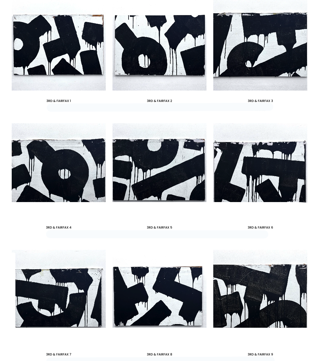 Aaron De La Cruz '3rd + Fairfax' Mural Pieces Available