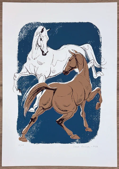 Lara Kaller 'In Tandem' Print Available