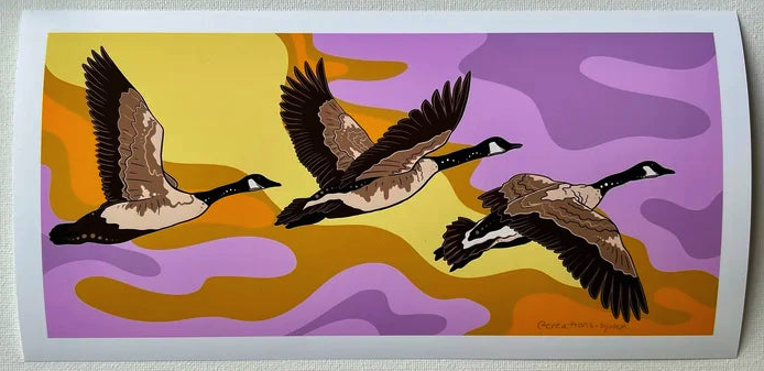 Stephanie Babji 'In Flight' Print Available