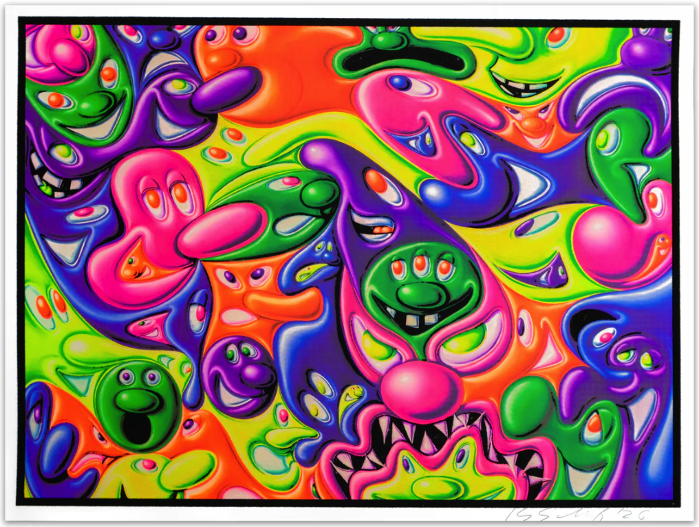 Kenny Scharf 'SuperBlobz' Print Available