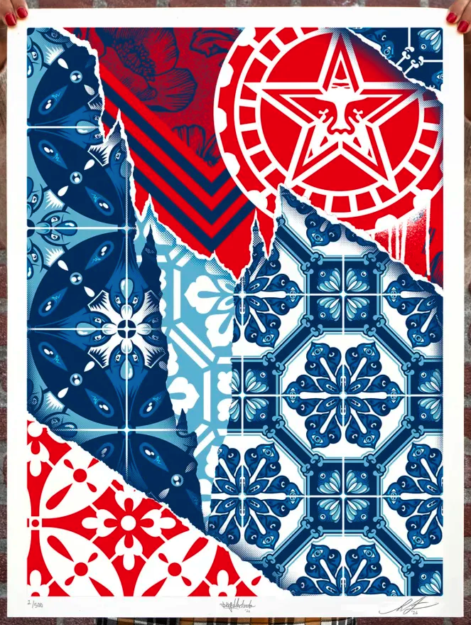 Shepard Fairey + Add Fuel 'Frequency' Print Release Details