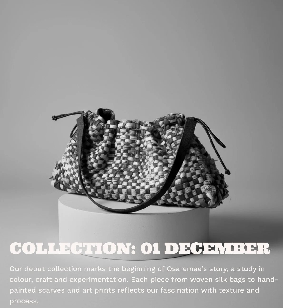 OSAREMAE New website ✨ Shop now at link in bio

Small batch accessories, textiles and prints - new pieces added monthly

www.osaremae.com