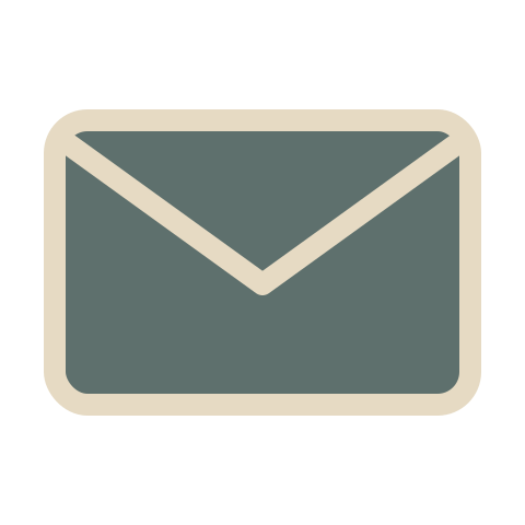 Icon of an envelope on a black background.
