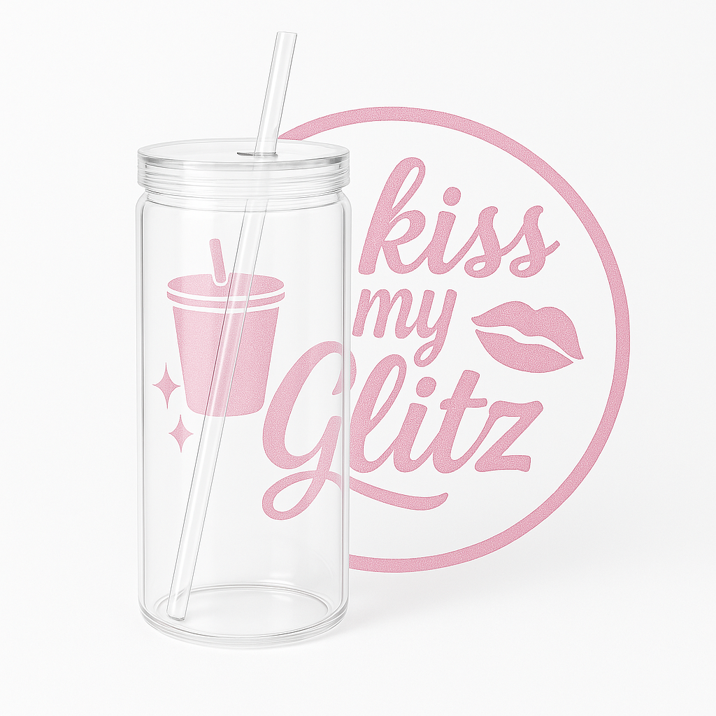 💋16 oz. Acrylic Snow Globe Tumblers