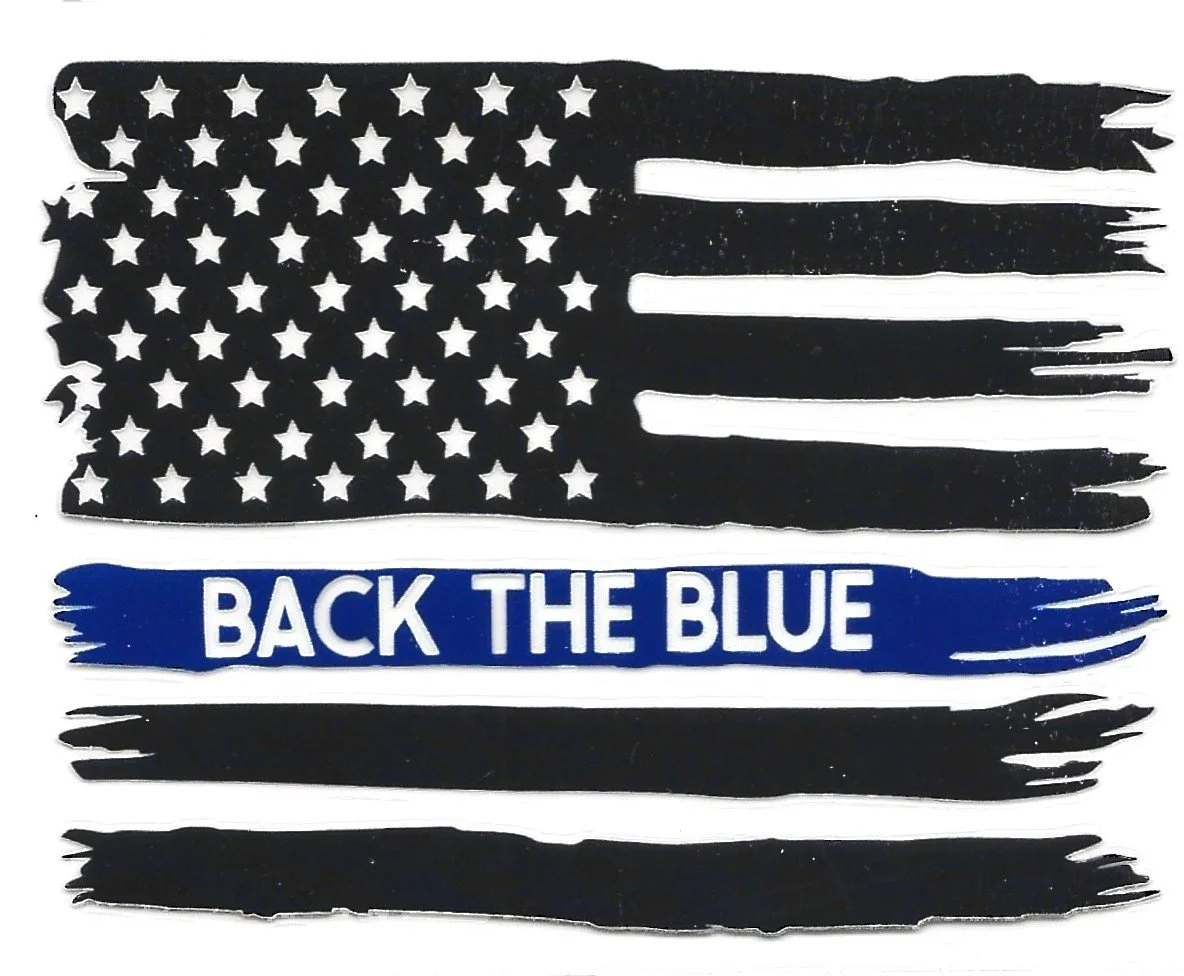 Back the Blue Tattered flag.jpg