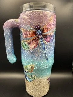 Dragonfly Dreams 30oz Grippy Tumbler 🪽✨