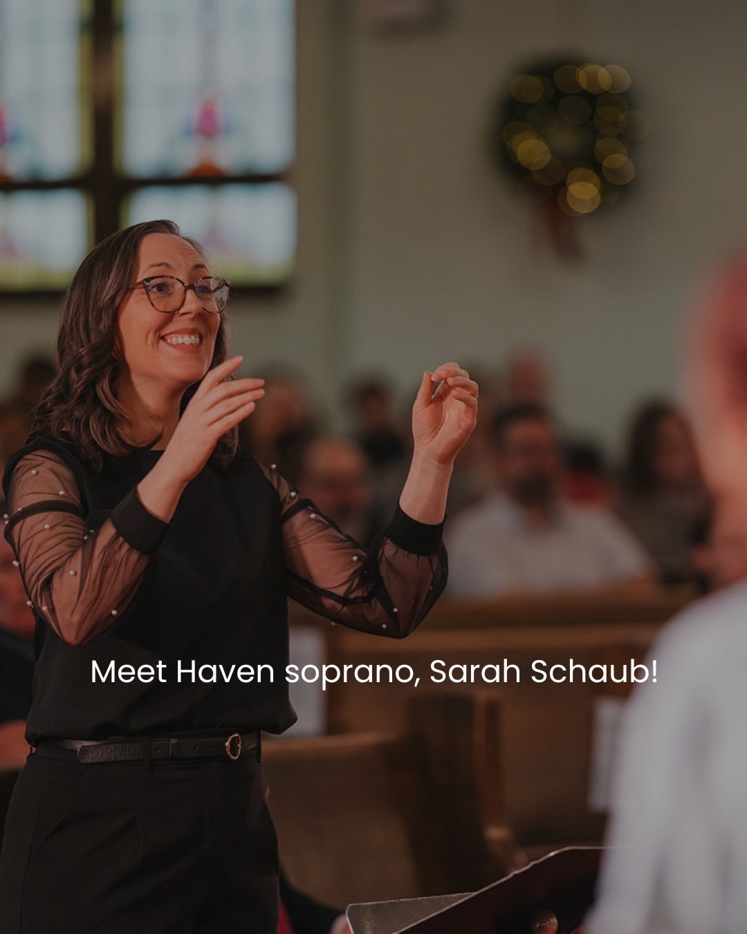 Get to know the lovely, SARAH SCHAUB! 👋🖤

She is a beautiful singer. Music educator extraordinaire. Bookworm with a green thumb. And, an escape room artist!! 

@sarahsunshine00 

#meetthesingers #canadianchoir #choir