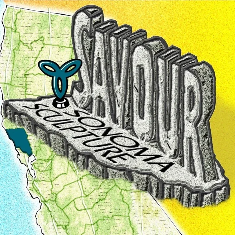 Savour Sonoma Sculpture - Celebrate International Sculpture Day....