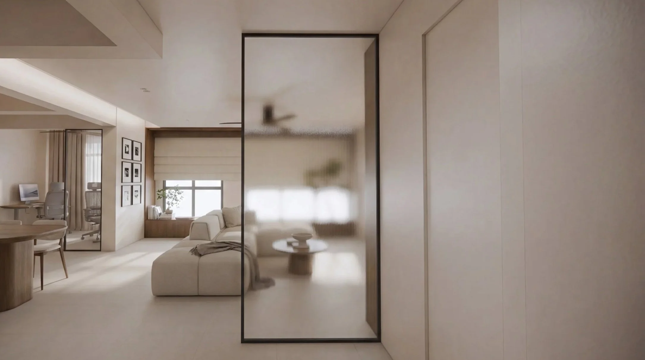 Explore this modern Japandi home designed by Built Different Studio in Singapore. Featuring open, welcoming spaces, natural textures, and greenery, this interior blends minimalism with warmth—perfect for homeowners who love to host.