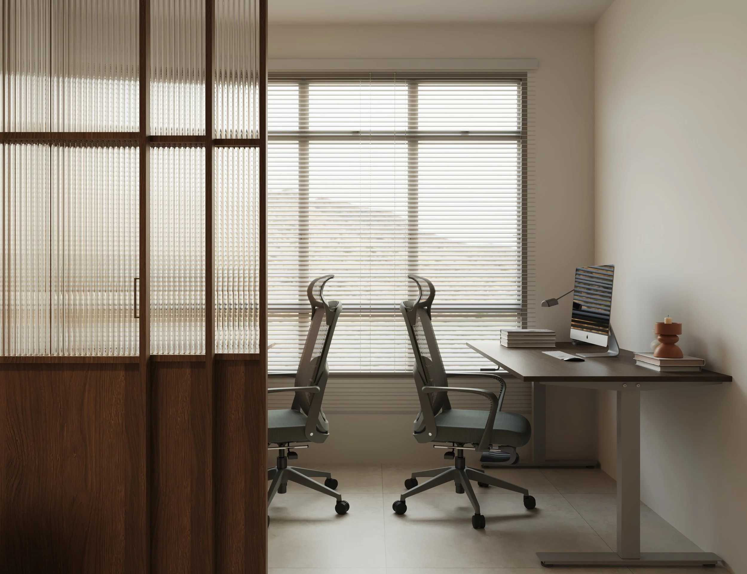 Experience timeless elegance with this mid-century modern BTO by Built Different Studio, featuring warm walnut tones and vibrant green accents. Designed for modern Singapore living, the space blends classic style with contemporary comfort, creating a