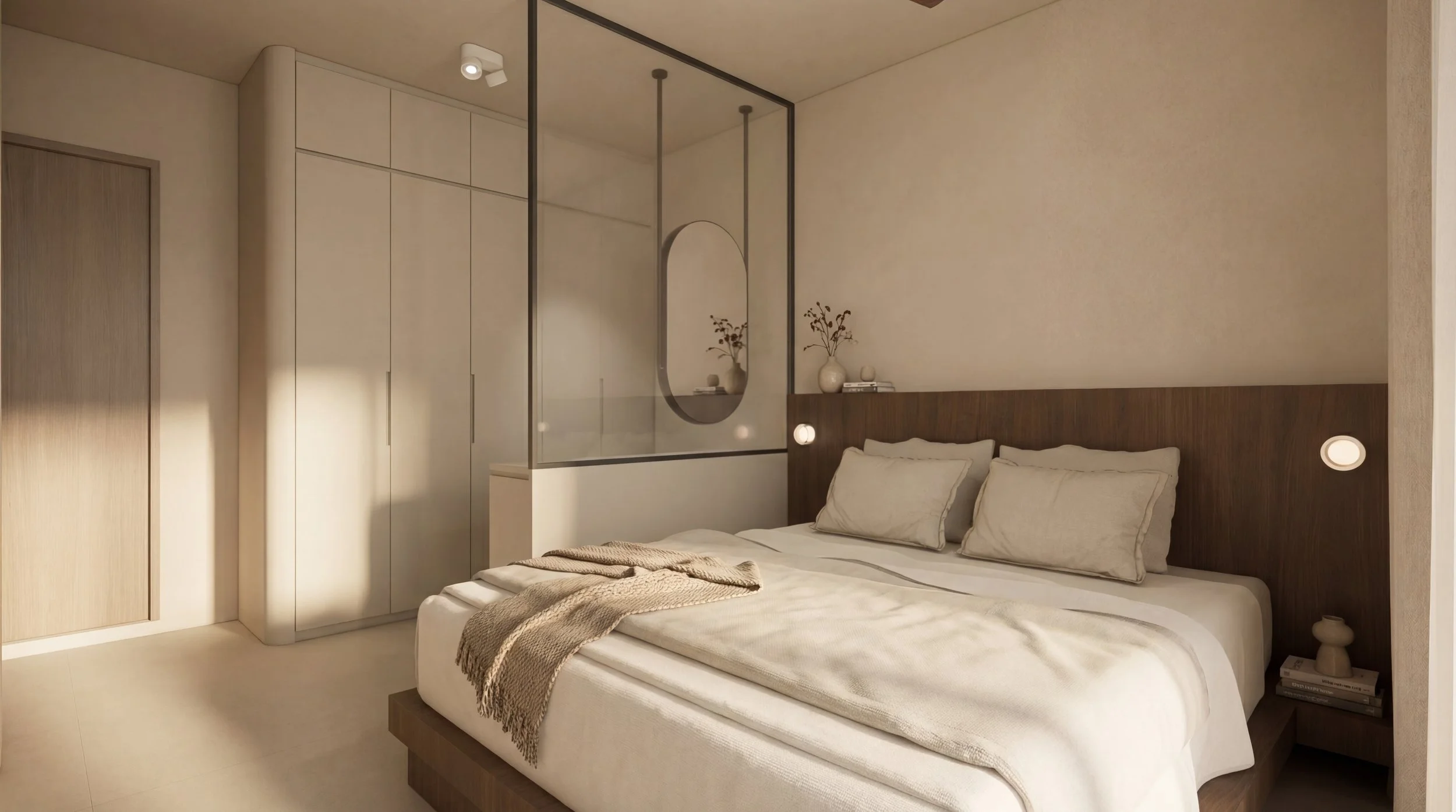 Explore this modern Japandi home designed by Built Different Studio in Singapore. Featuring open, welcoming spaces, natural textures, and greenery, this interior blends minimalism with warmth—perfect for homeowners who love to host.