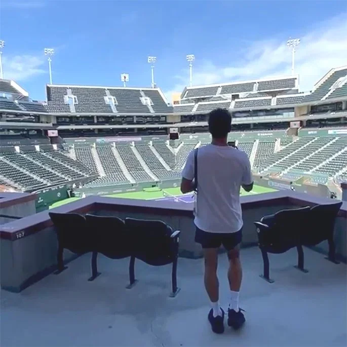 Indian Wells 2026 with Moez Echargui