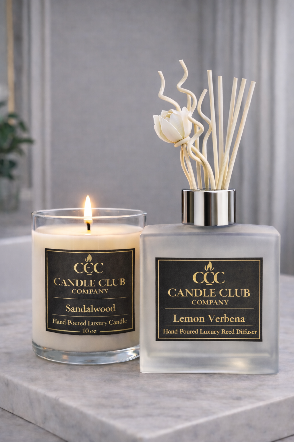 Luxury Reed Diffuser – Hand-Poured in Connecticut