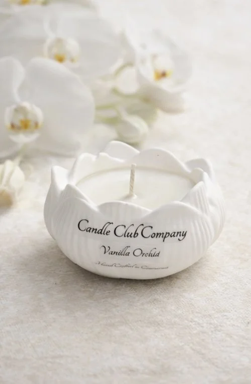 Lotus Flower Luxury Soy Candle – 5 oz Handcrafted in Connecticut